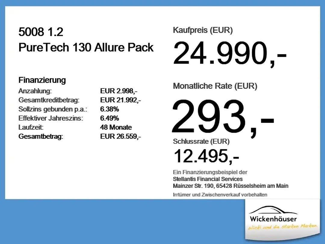 Peugeot 5008 130 PureTech Allure Pack - Thumbnail 3