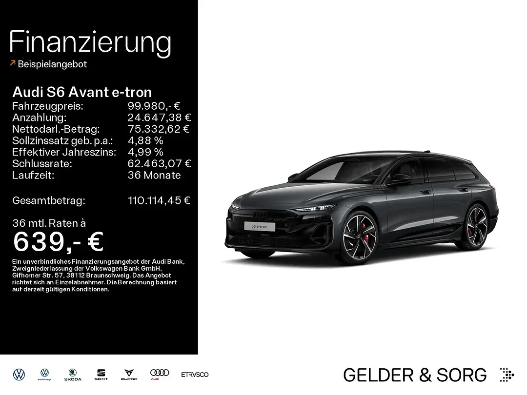 Audi S6 e-tron - Afbeelding 1