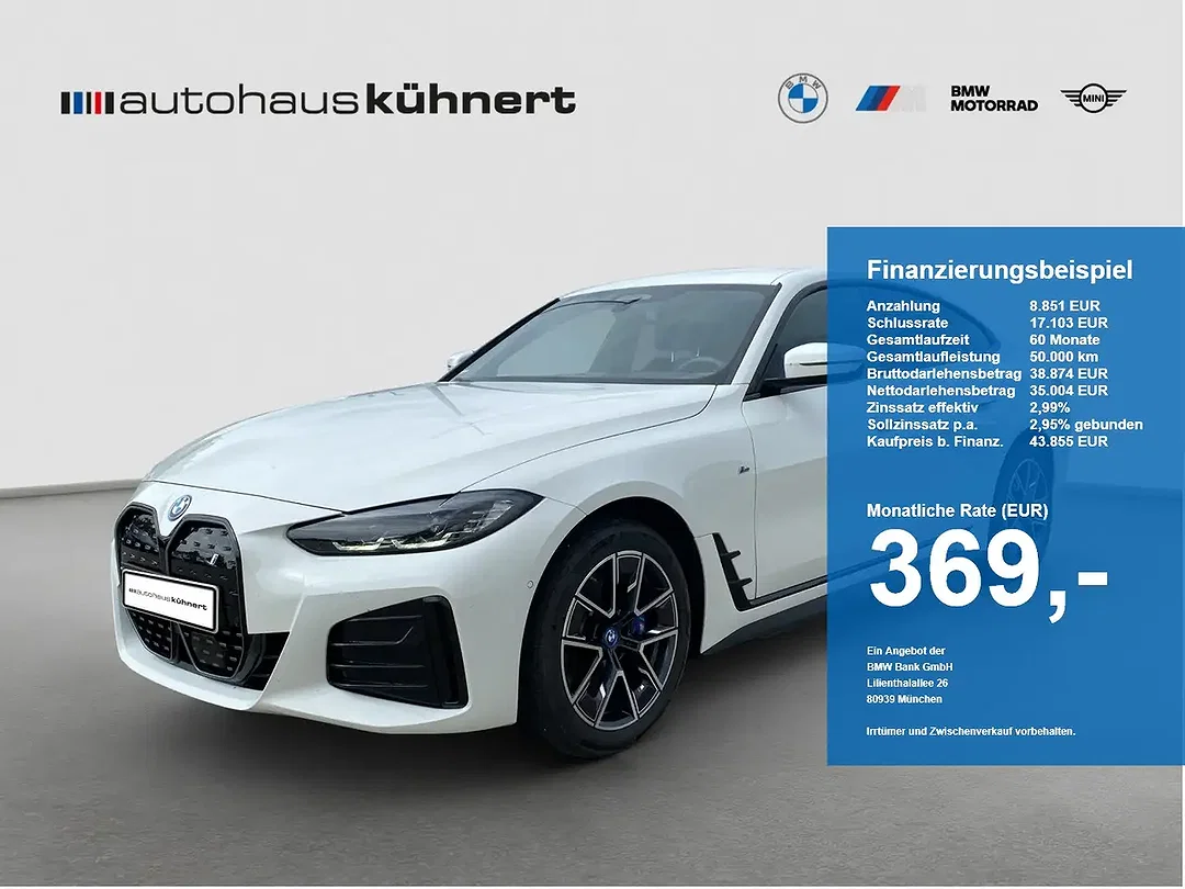 BMW i4 eDrive Gran Coupe M Sport - Afbeelding 1