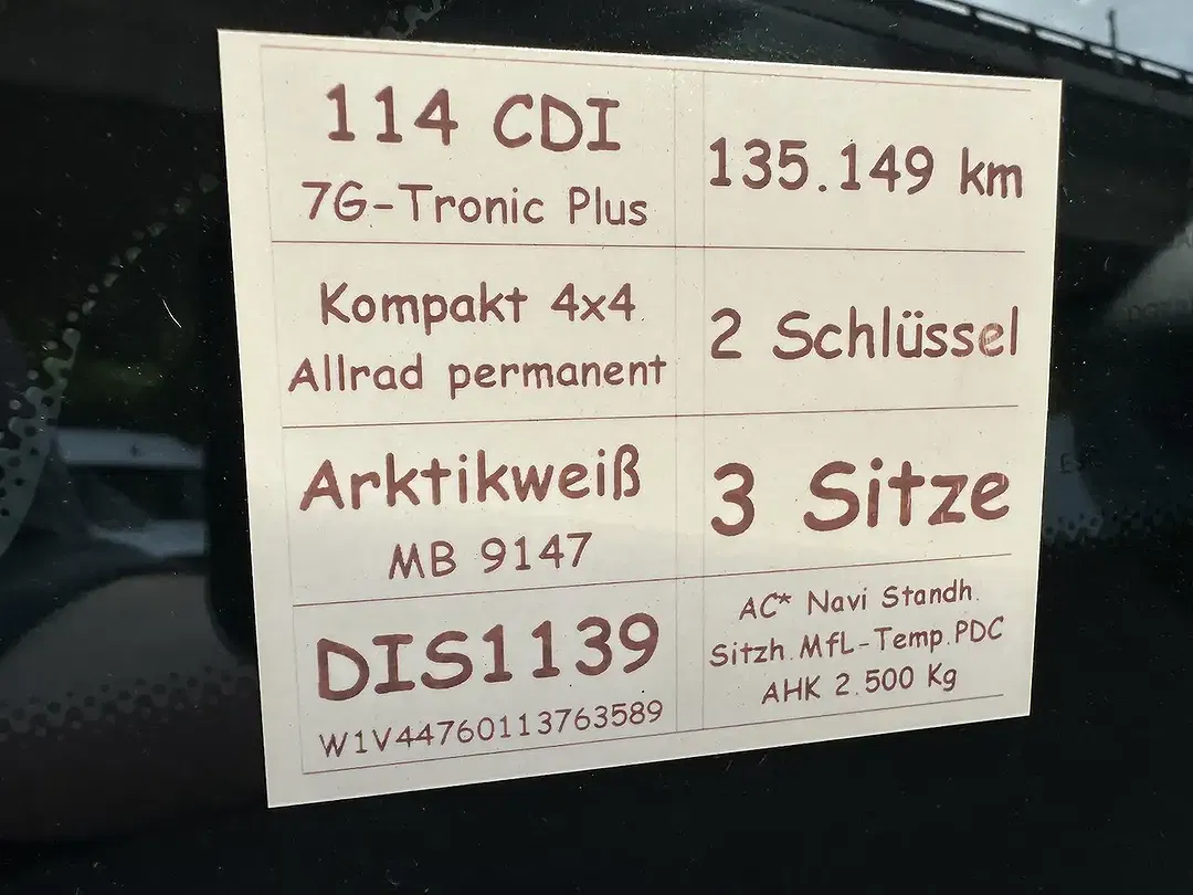 Mercedes-Benz Vito 114 compact 4x4 Sortimo inrichting - Thumbnail 5