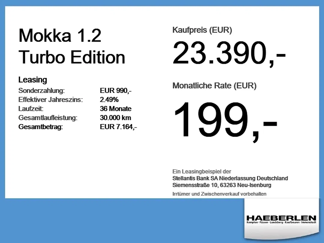 Opel Mokka 1.2 Turbo Edition - Thumbnail 3