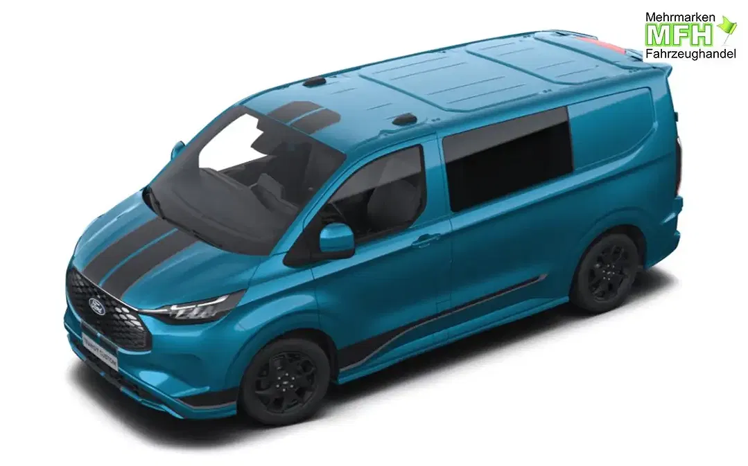 Ford Transit Custom 71kWh L1 dubbele cabine Sport - Thumbnail 4