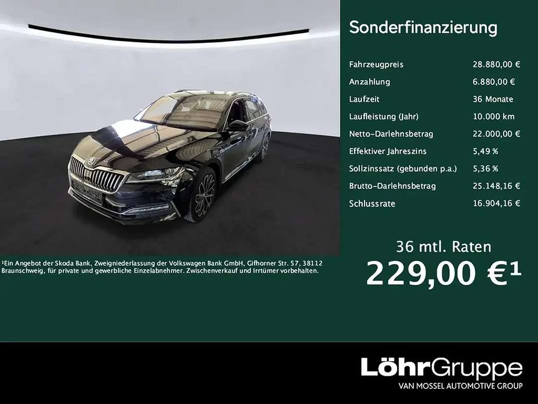 Skoda Superb 2.0 TSI DSG 4x4 Combi L&K - Afbeelding 1