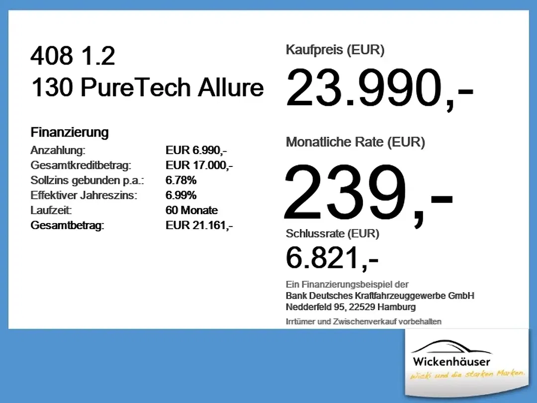 Peugeot 408 130 PureTech Allure - Thumbnail 5