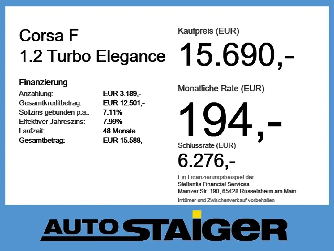 Opel Corsa 1.2 Turbo Elegance - Thumbnail 3