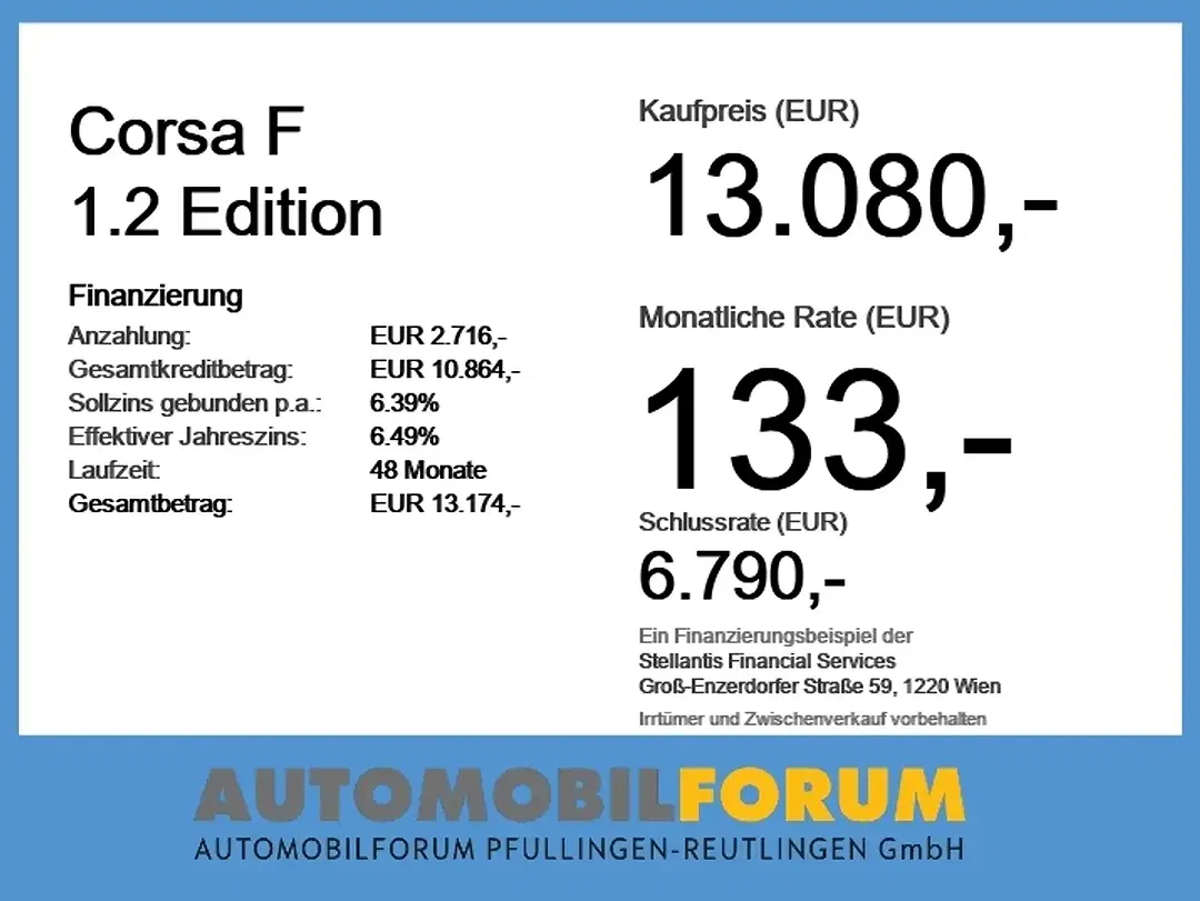 Opel Corsa 1.2 Edition - Thumbnail 3