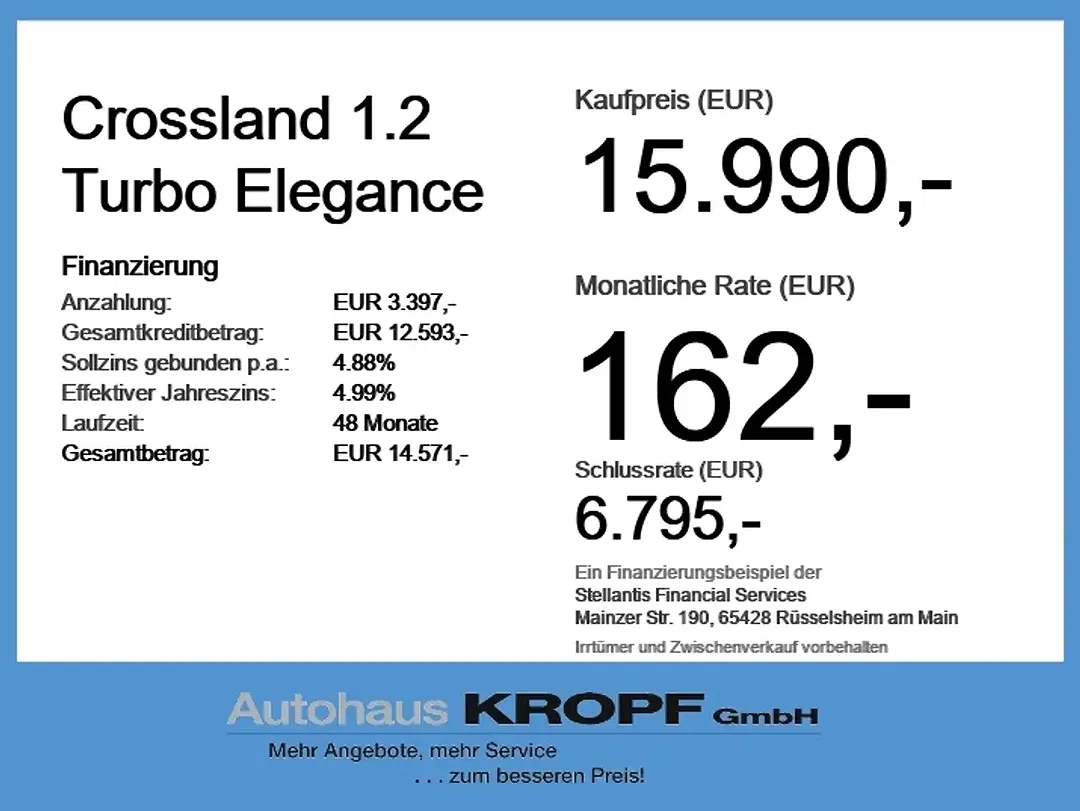 Opel Crossland 1.2 Turbo Elegance - Thumbnail 3