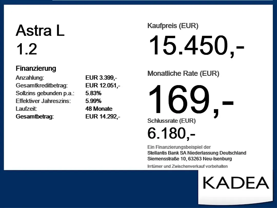 Opel Astra 1.2 - Thumbnail 5