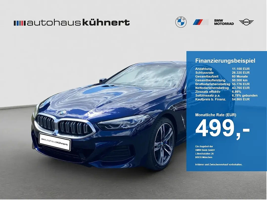 BMW 840 xDrive Gran Coupe M Sport - Afbeelding 1