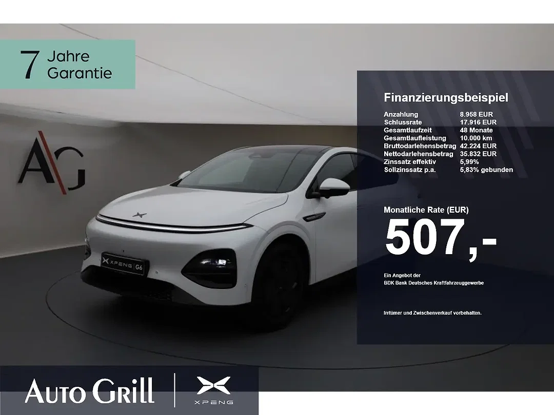 Xpeng G6 RWD MY2025 Standard Range - Afbeelding 1