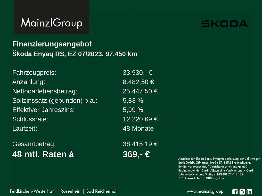 Skoda Enyaq vRS Coupé - Thumbnail 2