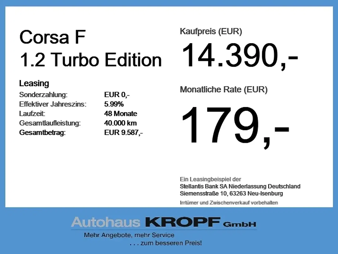 Opel Corsa 1.2 Turbo Edition - Thumbnail 3