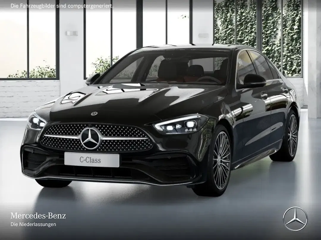 Mercedes-Benz C 300 9G-TRONIC 4MATIC AMG Burmester - Thumbnail 1