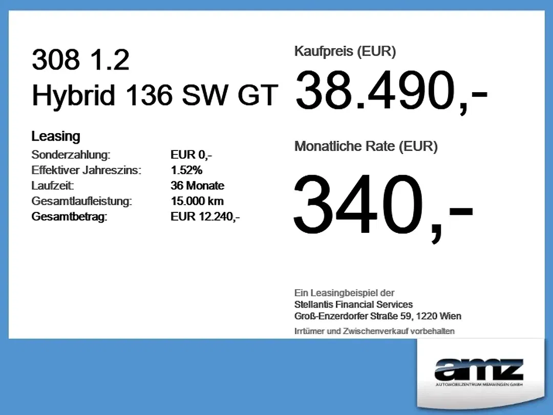 Peugeot 308 136 Hybrid GT SW - Thumbnail 3