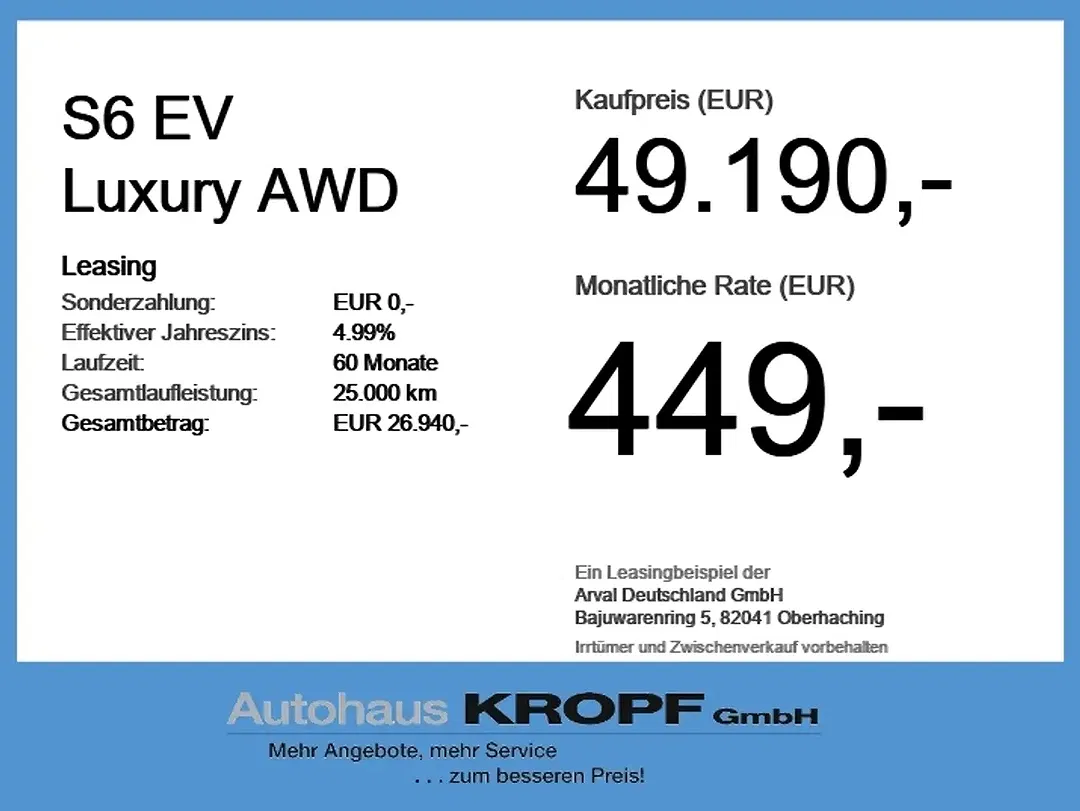 MG MGS6 EV AWD Luxury - Thumbnail 3