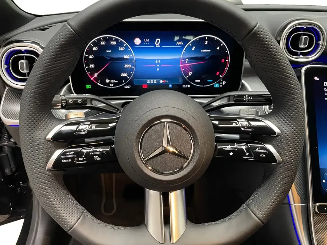 Mercedes-Benz C 300 AMG MBUX Burmester Night - Thumbnail 10