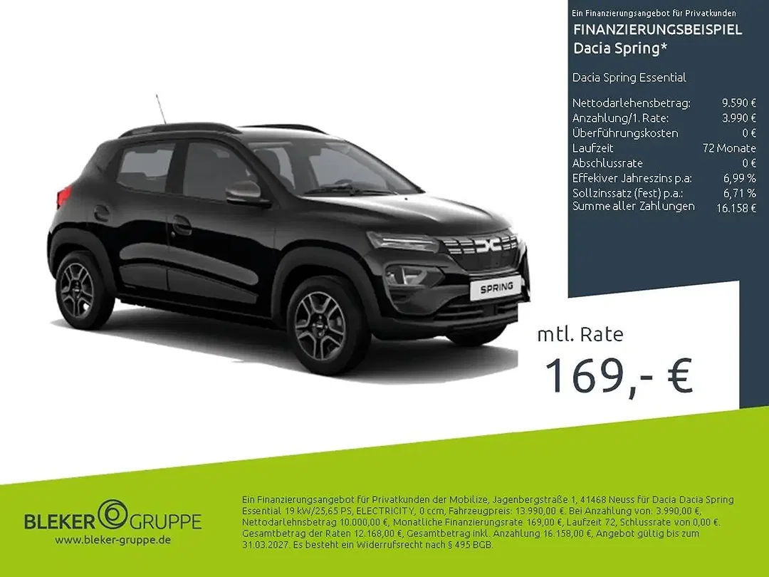 Dacia Spring Essential - Afbeelding 1