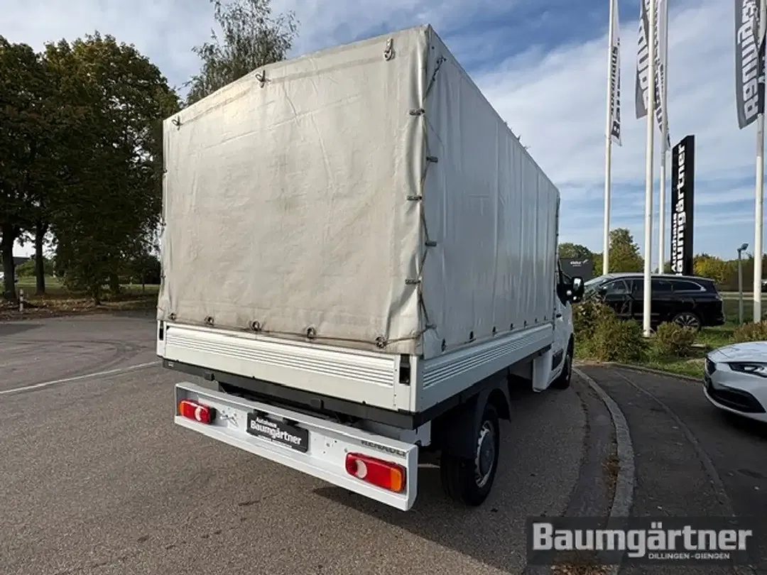 Renault Master dCi 135 5t L2H1 open laadbak huif - Thumbnail 3