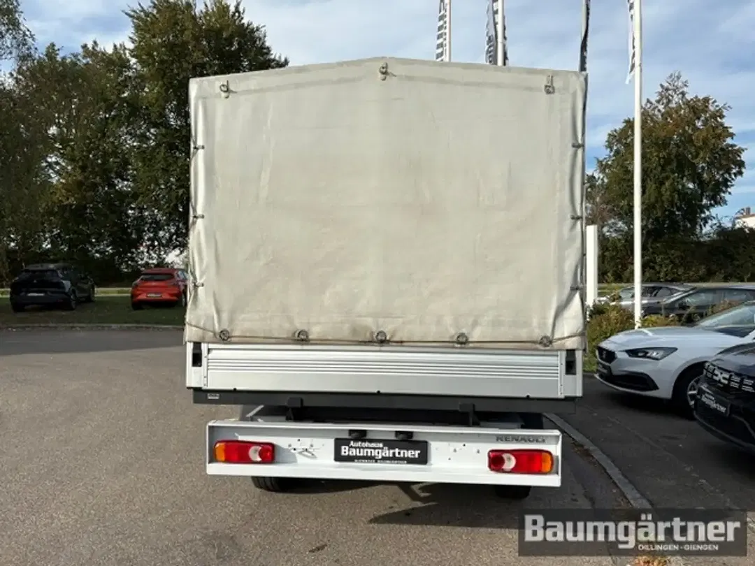 Renault Master dCi 135 5t L2H1 open laadbak huif - Thumbnail 8