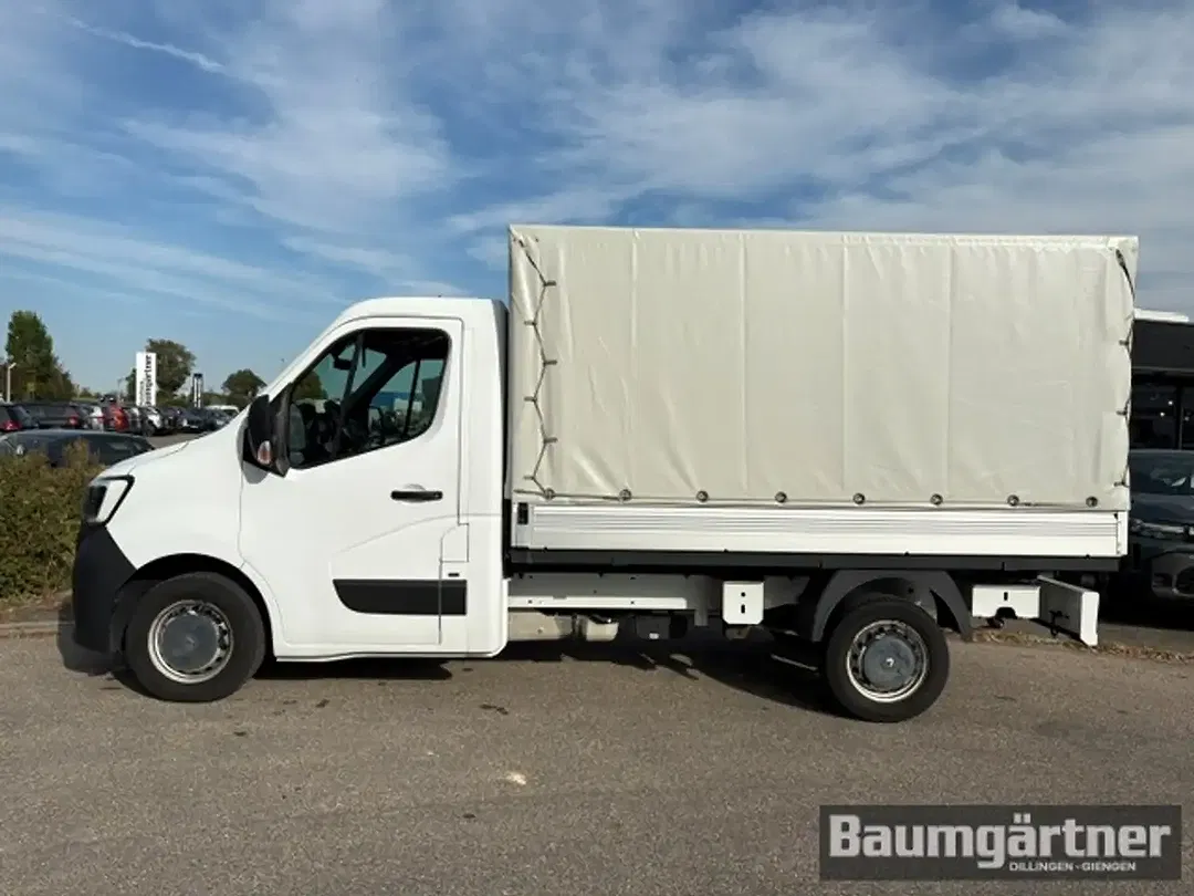Renault Master dCi 135 5t L2H1 open laadbak huif - Thumbnail 9