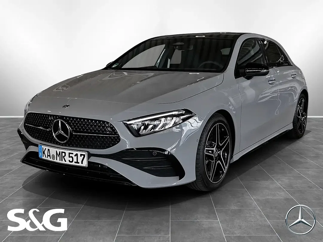 Mercedes-Benz A 200 AMG MBUX Night - Afbeelding 1