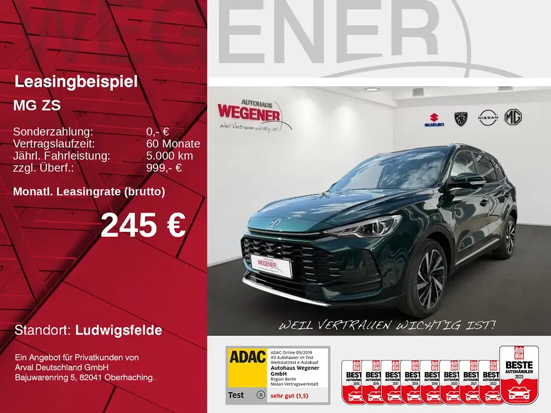 MG ZS 1.5 Hybrid+ Luxury - Afbeelding 1