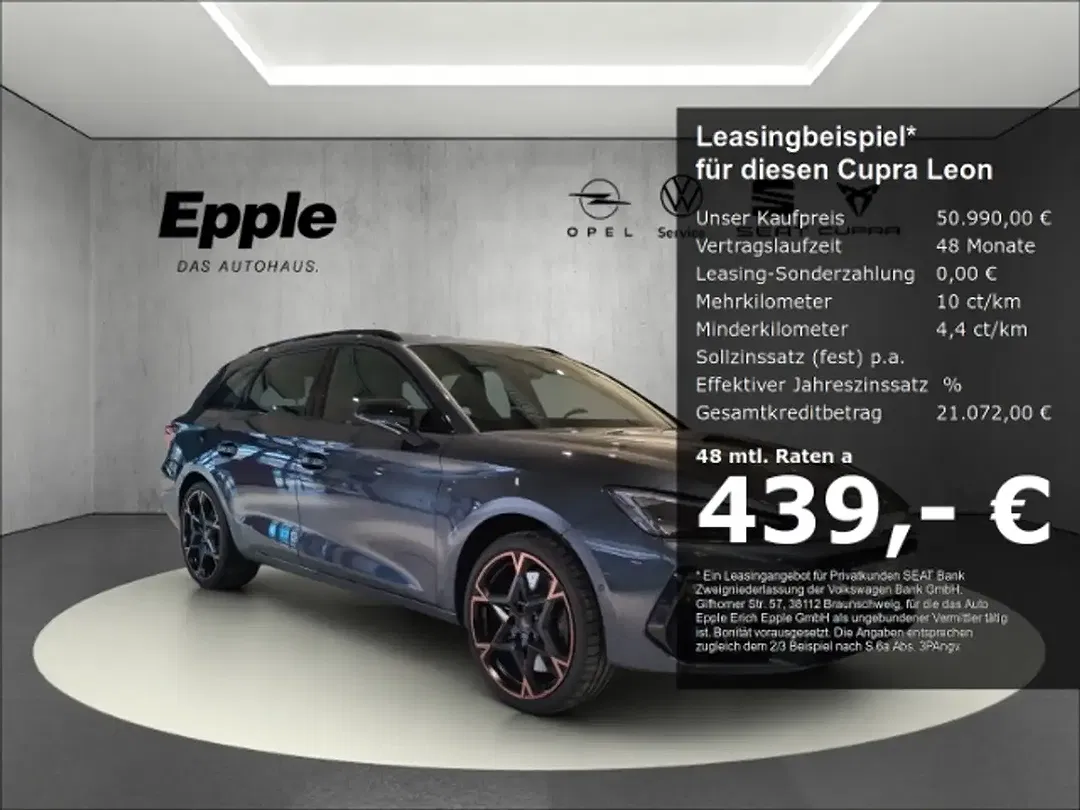 CUPRA Leon TSI Sportstourer VZ2 - Thumbnail 2