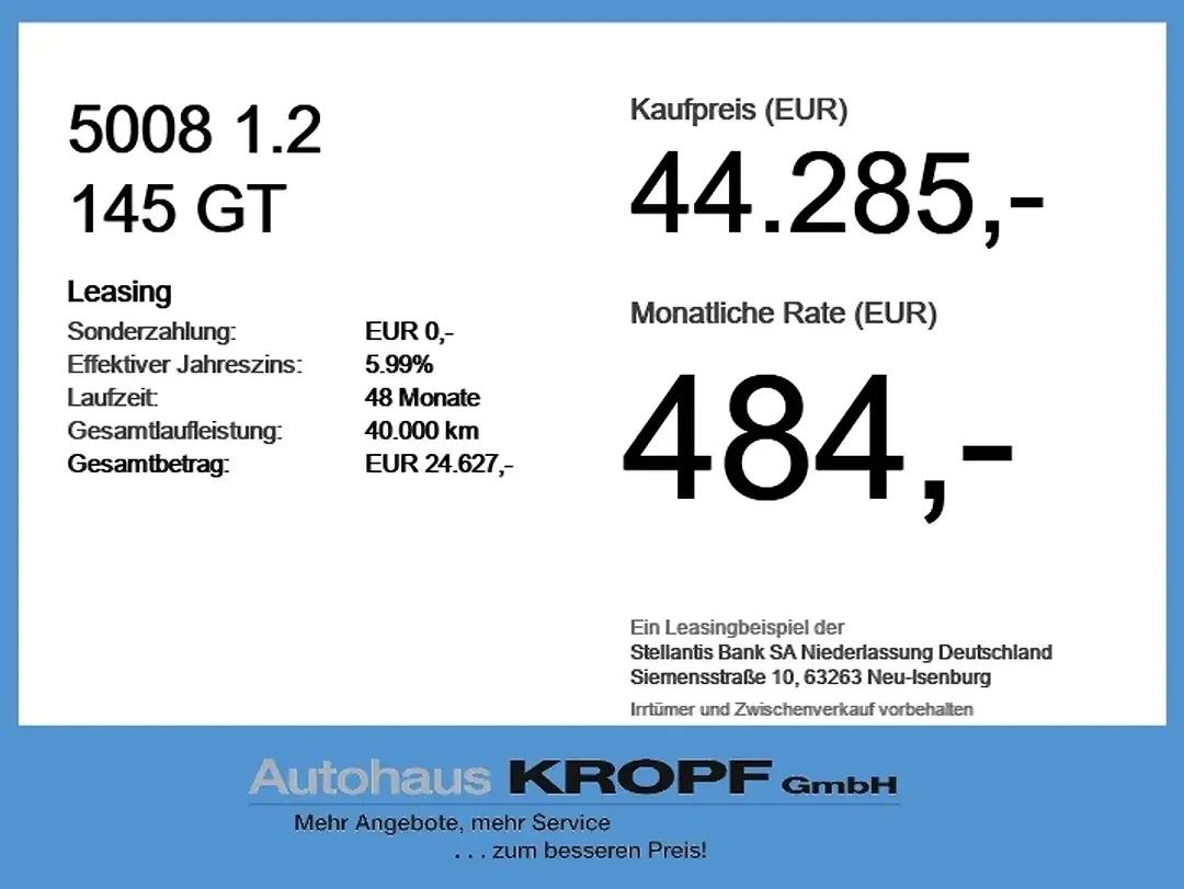 Peugeot 5008 145 GT - Thumbnail 3