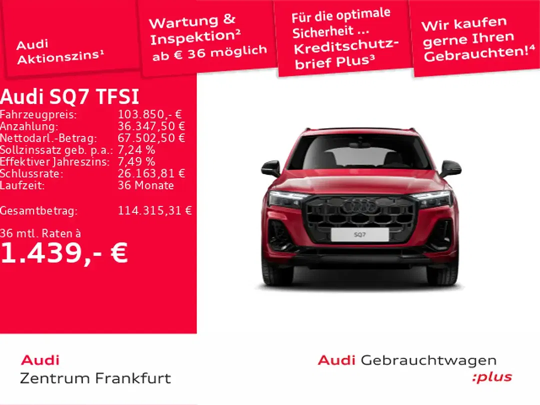 Audi SQ7 tiptronic quattro Matrix LED - foto 2