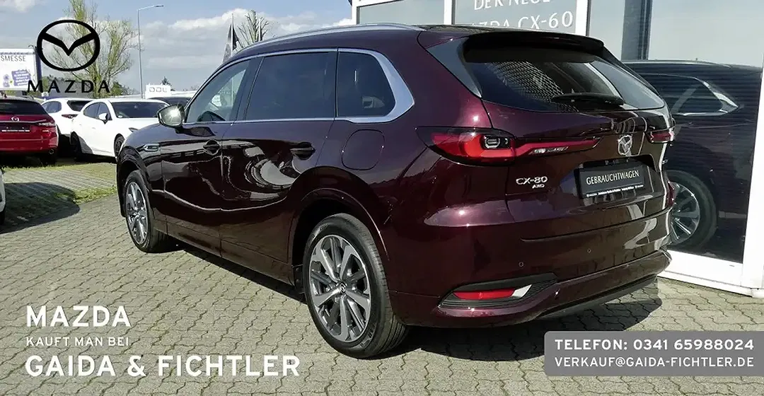 Mazda CX-80 AWD PHEV Hybrid Takumi Plus - Thumbnail 6