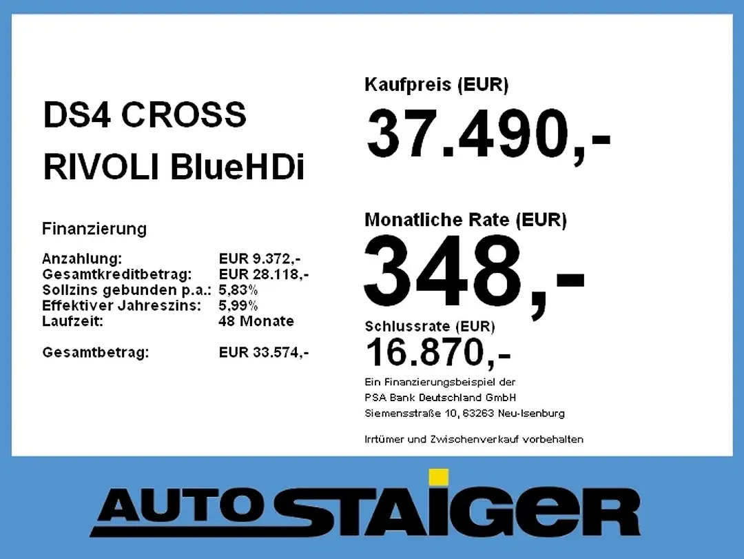 DS Automobiles DS 4 Crossback - Thumbnail 3