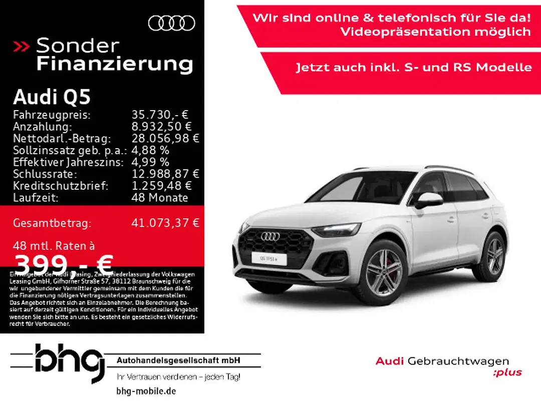 Audi Q5 50 TFSI e S tronic quattro S line - Thumbnail 1