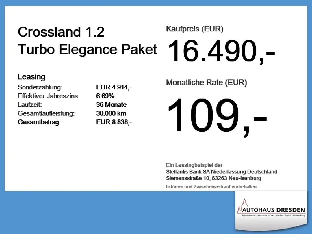 Opel Crossland 1.2 Turbo Elegance - Thumbnail 4