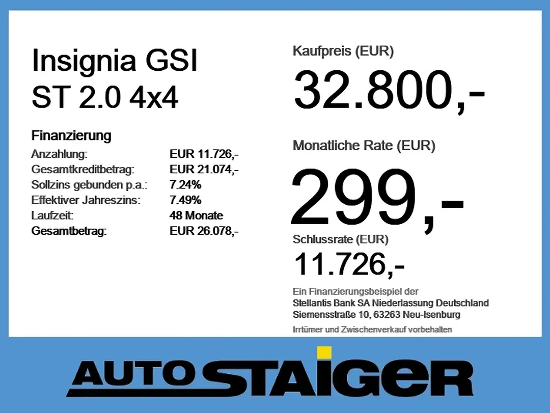 Opel Insignia 2.0 4x4 GSi - Thumbnail 3