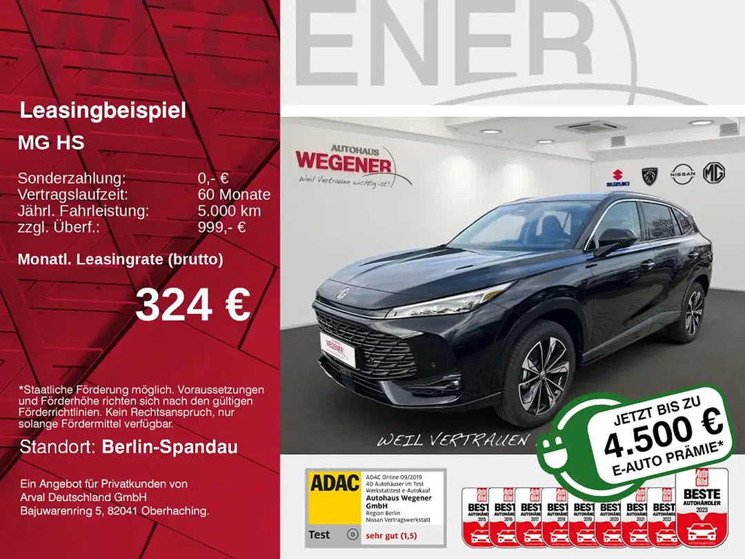 MG HS PHEV Luxury - Afbeelding 1