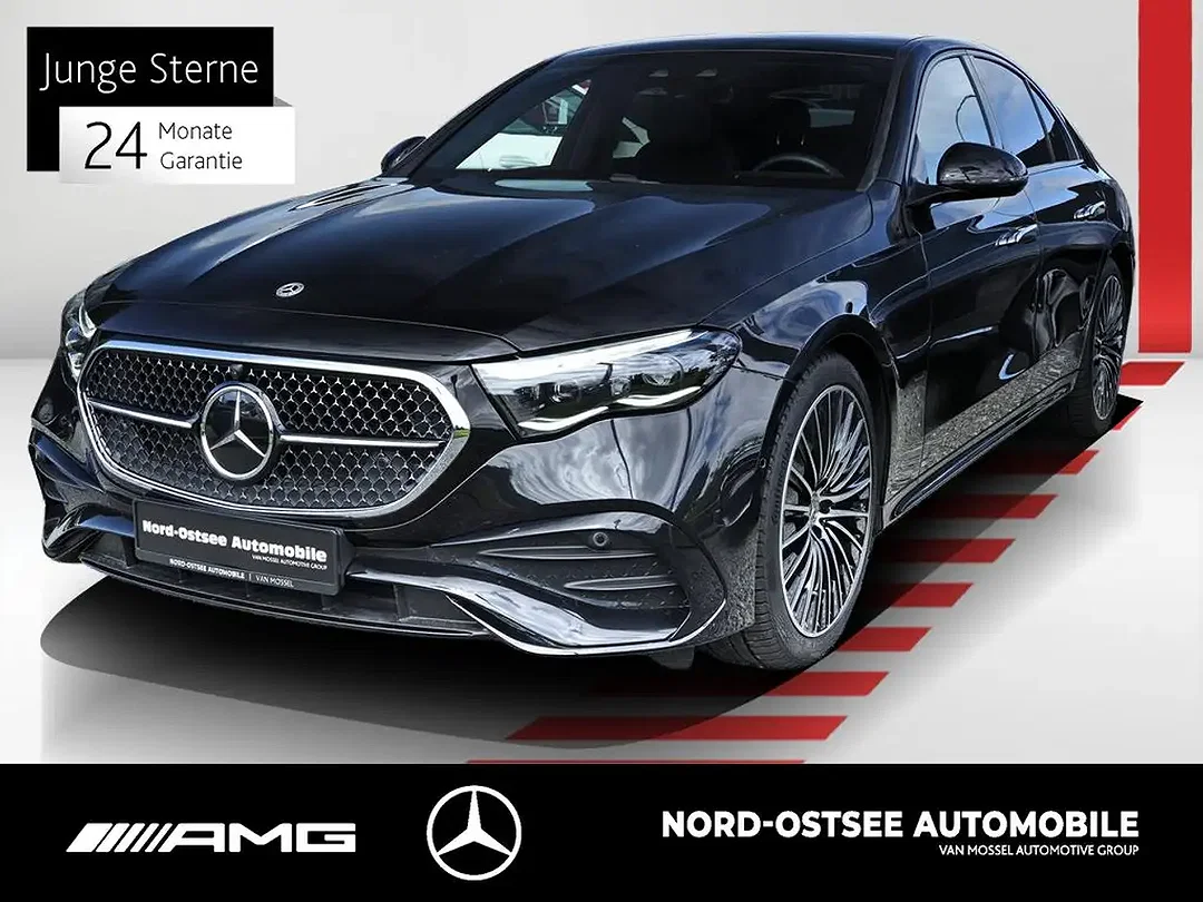 Mercedes-Benz E 200 AMG MBUX Night - Afbeelding 1