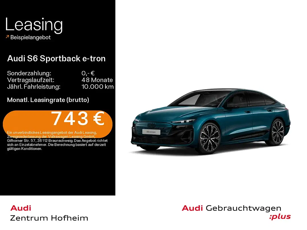 Audi S6 e-tron S line Edition One - foto 1