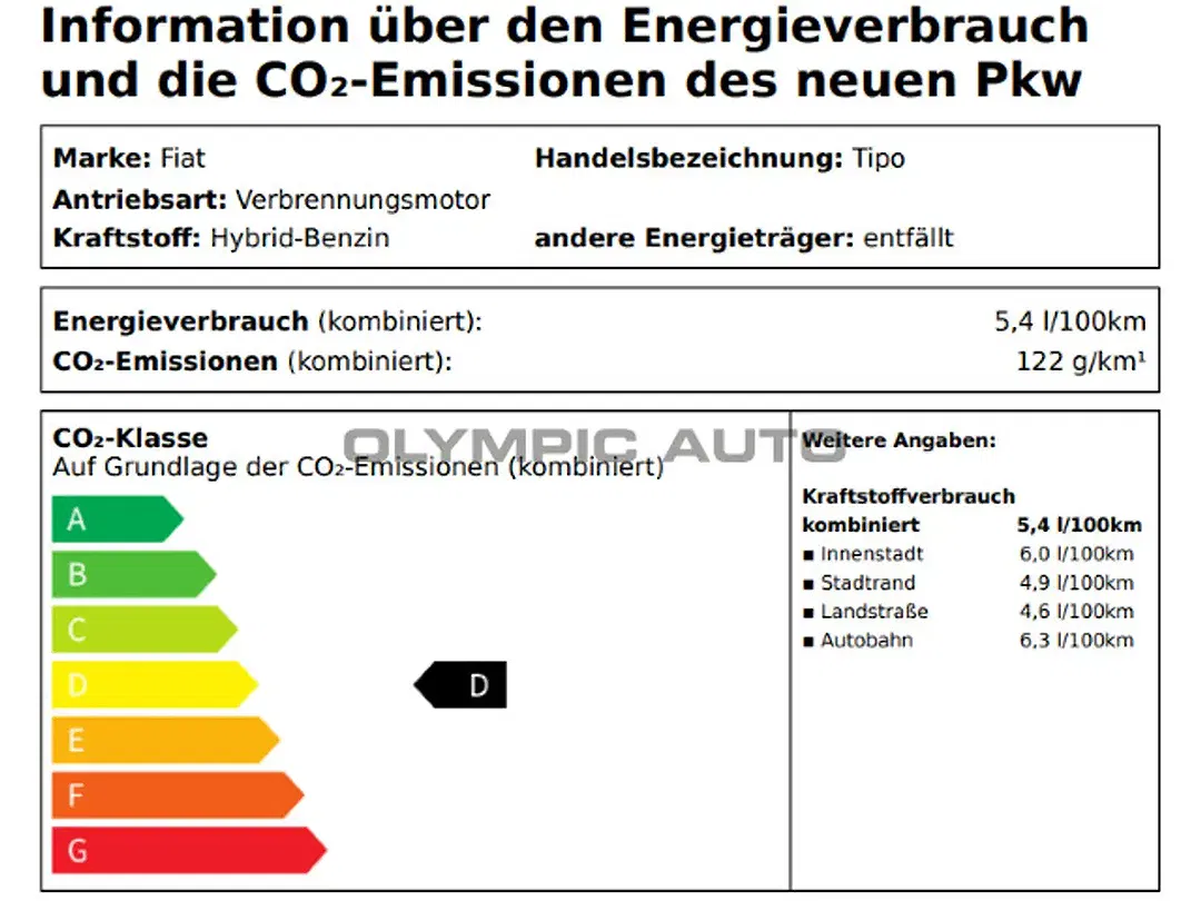 Fiat Tipo 1.5 Hybrid - foto 2