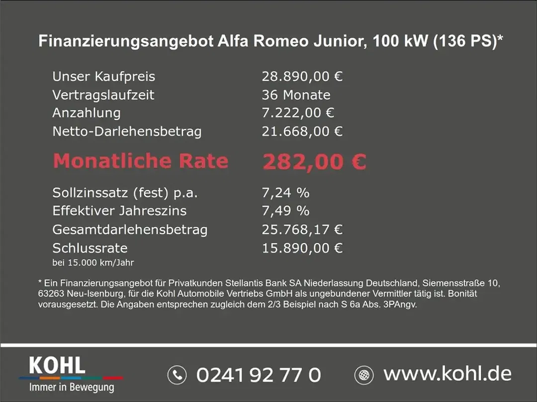 Alfa Romeo Junior 1.2 Ibrida VGT MHEV Speciale - Thumbnail 3