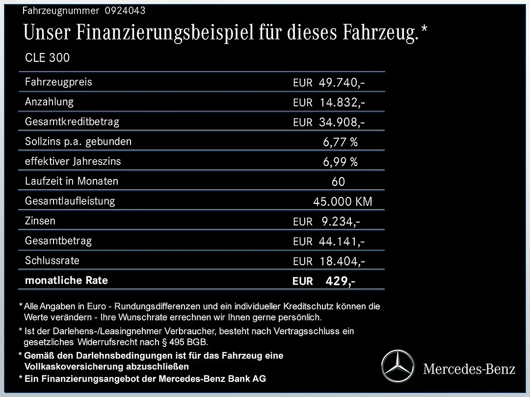 Mercedes-Benz CLE 300 4MATIC AMG Burmester Night - Thumbnail 14