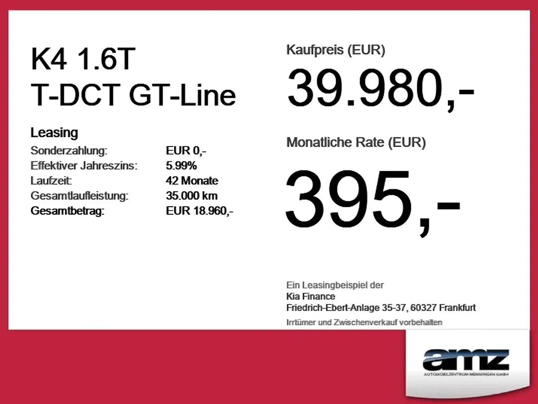 Kia K4 1.6 GT-Line - Thumbnail 3