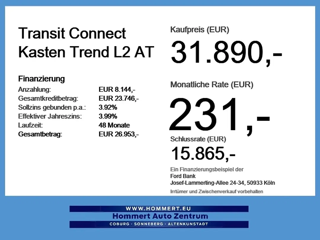 Ford Transit Connect L2 Trend - Thumbnail 5