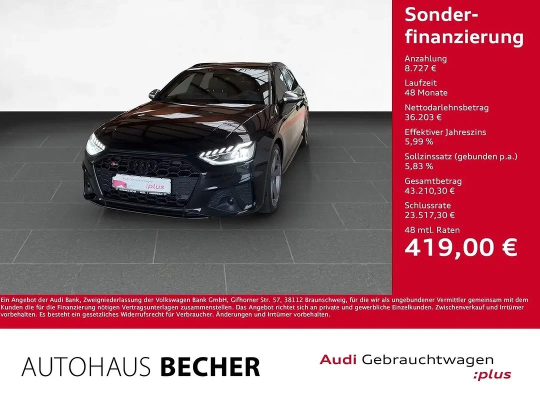Audi S4 3.0 TDI tiptronic quattro Matrix LED Avant - Afbeelding 1