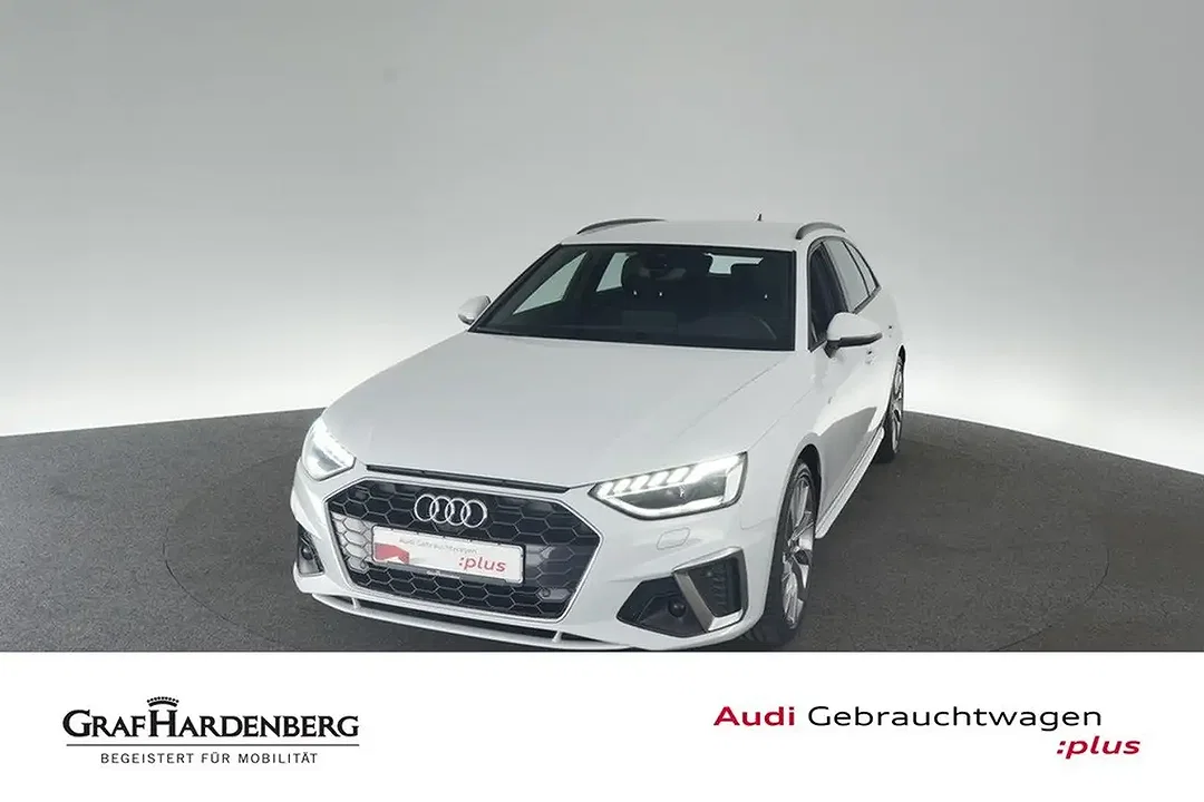 Audi A4 40 TDI S tronic Matrix LED Avant S line - Afbeelding 1