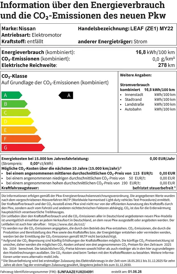 Nissan Leaf Tekna - Thumbnail 12