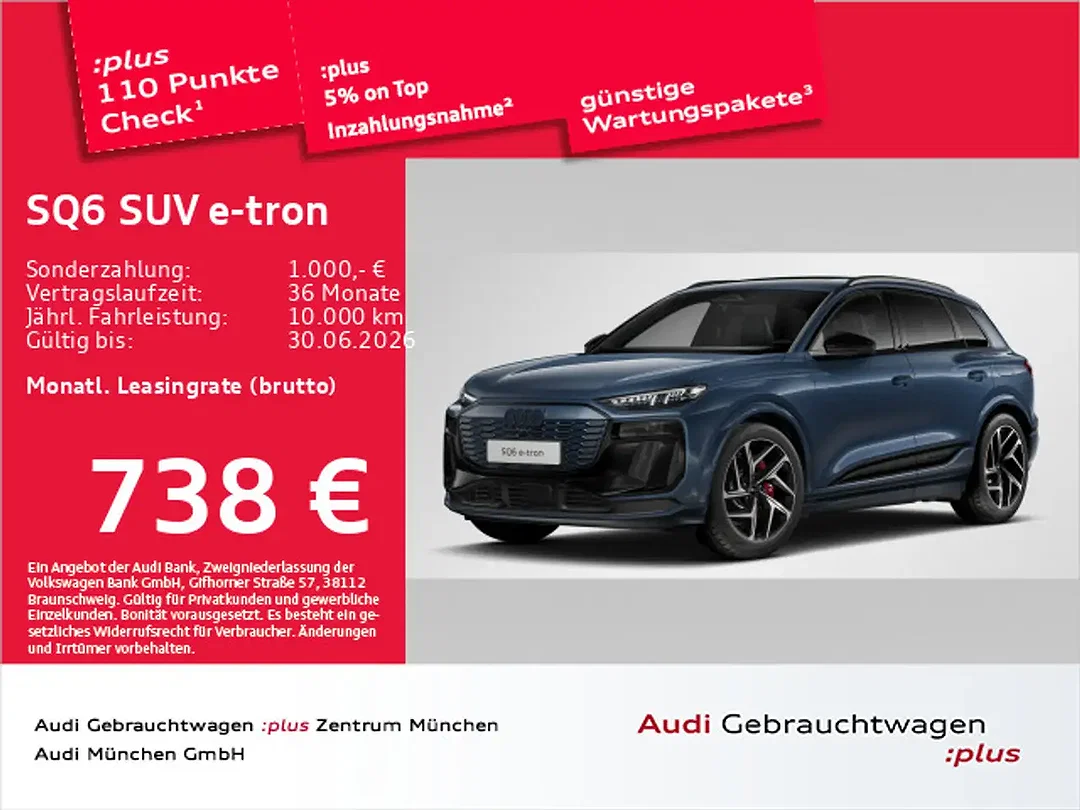 Audi SQ6 e-tron Matrix LED - Afbeelding 1