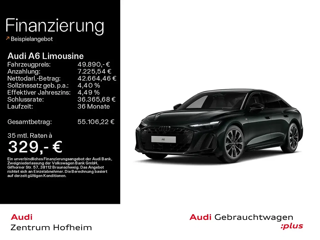 Audi A6 40 TFSI S line - Afbeelding 1
