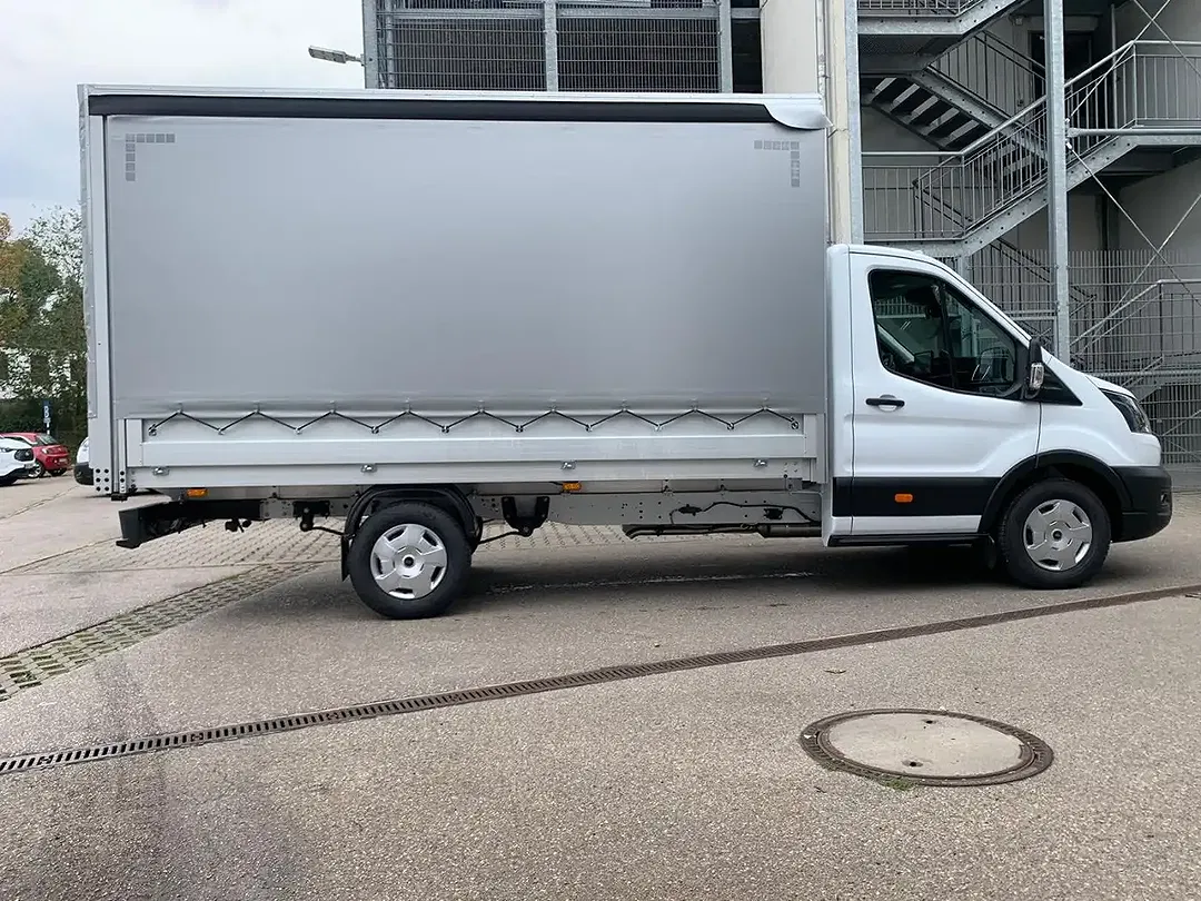 Ford Transit 350 L4 open laadbak huif Trend - Thumbnail 5