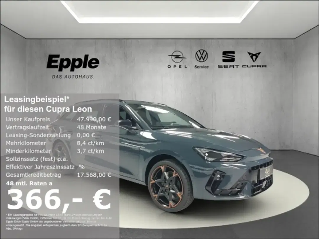 CUPRA Leon PHEV Sportstourer VZ1 - Thumbnail 1