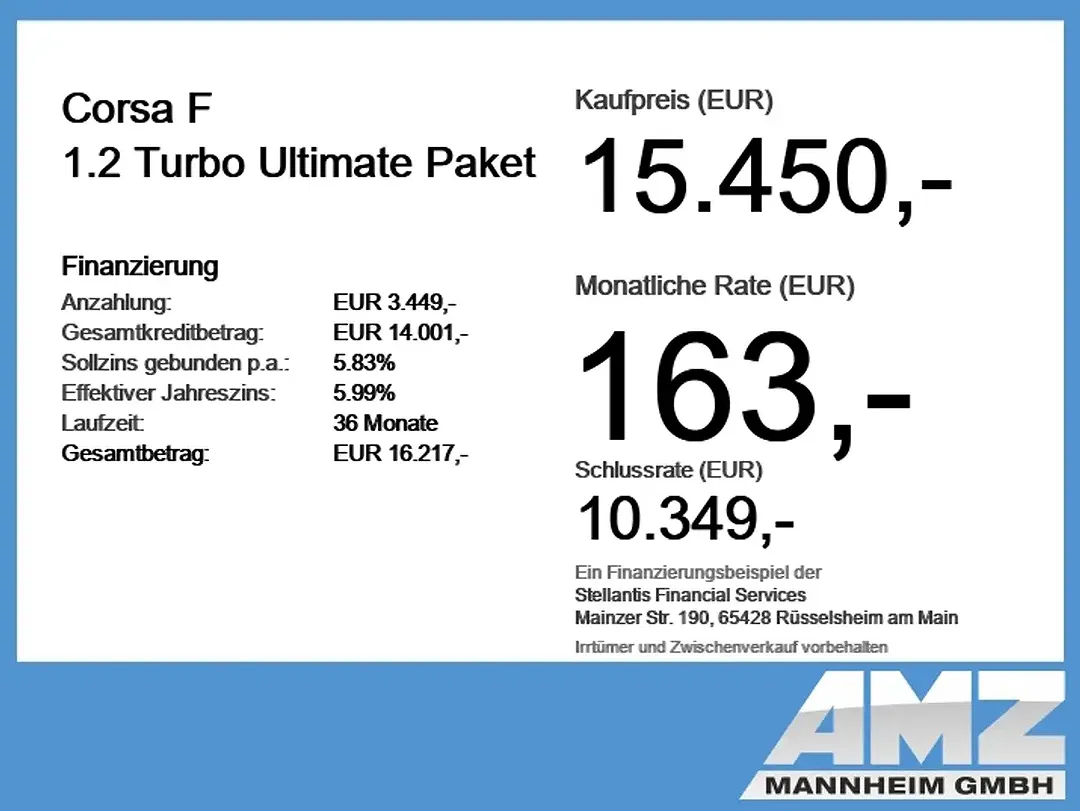 Opel Corsa 1.2 Turbo Ultimate - Thumbnail 3